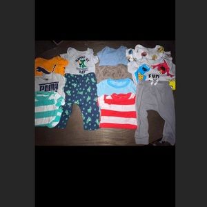 Baby boy bundle clothing 3m-6m